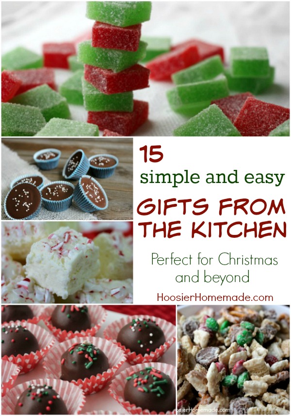 Holiday gift ideas that you can create in your own kitchen - perfect for small neighbor gifts or teacher gifts.