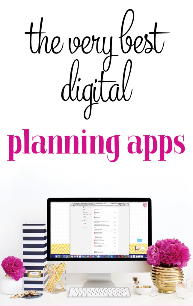 The best digital planning tools and apps. I'm a bit of a productivity junkie, and I'm sharing my favorite tools and apps for planning, making list, and keeping life organized.
