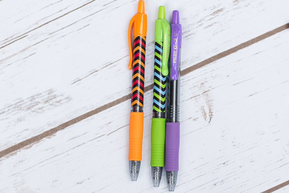 My favorite pens to use in planners and printables.