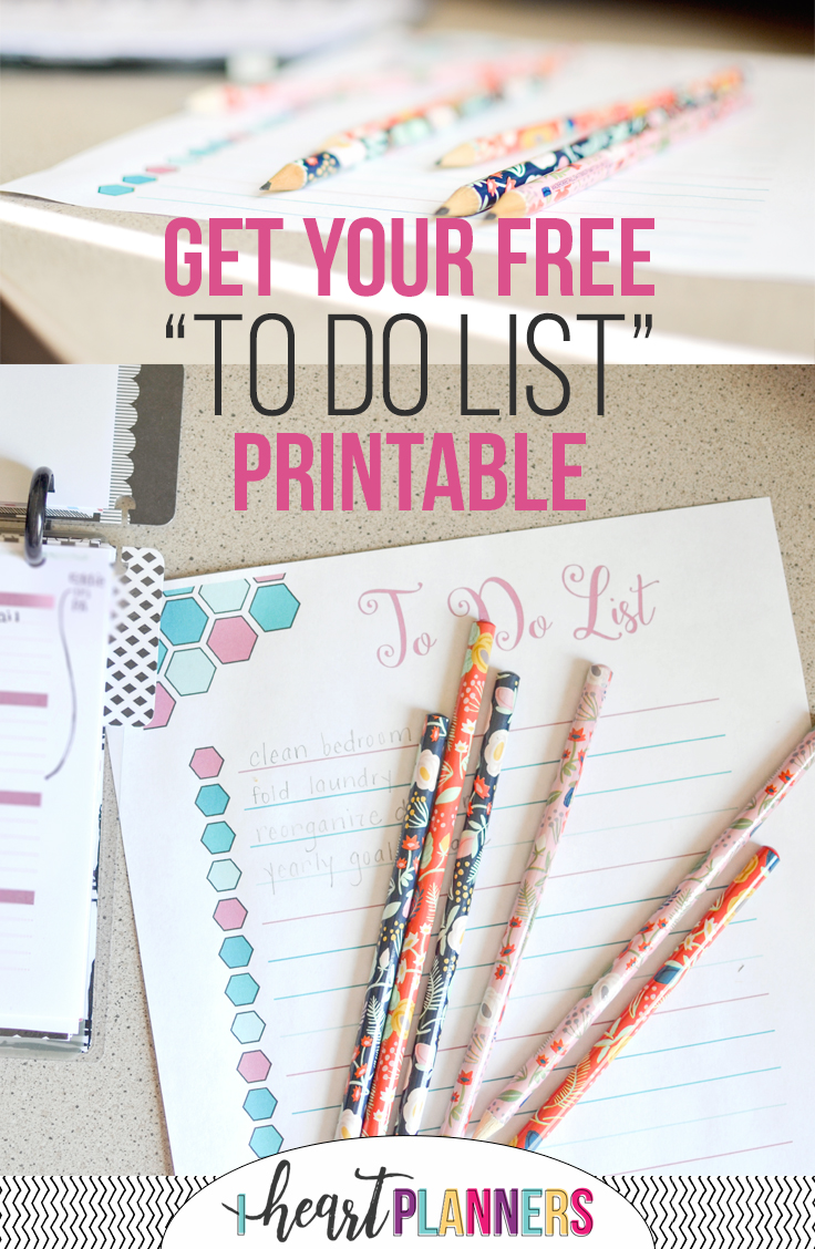 free printable - to do list - A5