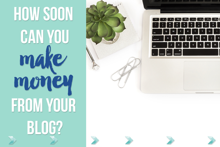 How soon ca you make money from your blog? - getorganizedhq.com