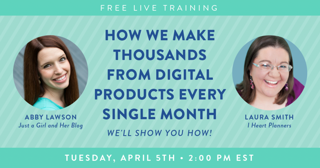 How we make thousands from digital products every single month - Webinar - getorganizedhq.com