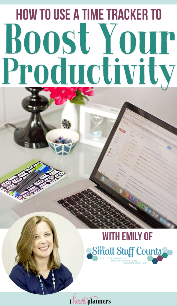 When organizing your time, the first step is understanding how you're currently using it. It's important to step back and assess how you currently spend your time, and the best way to do that is with a time tracker. This is a great way to see how you’re really doing so you can make changes to boost your productivity moving forward! Guest post from Emily of The Small Stuff Counts - getorganizedhq.com