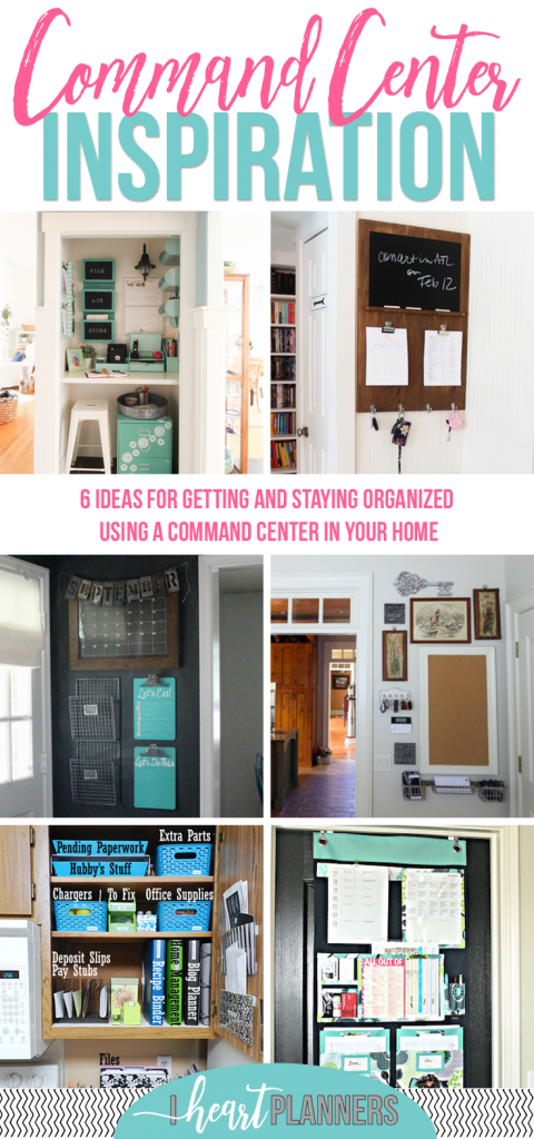 Create Your Own Command Center - Loads of beautiful family command center inspiration