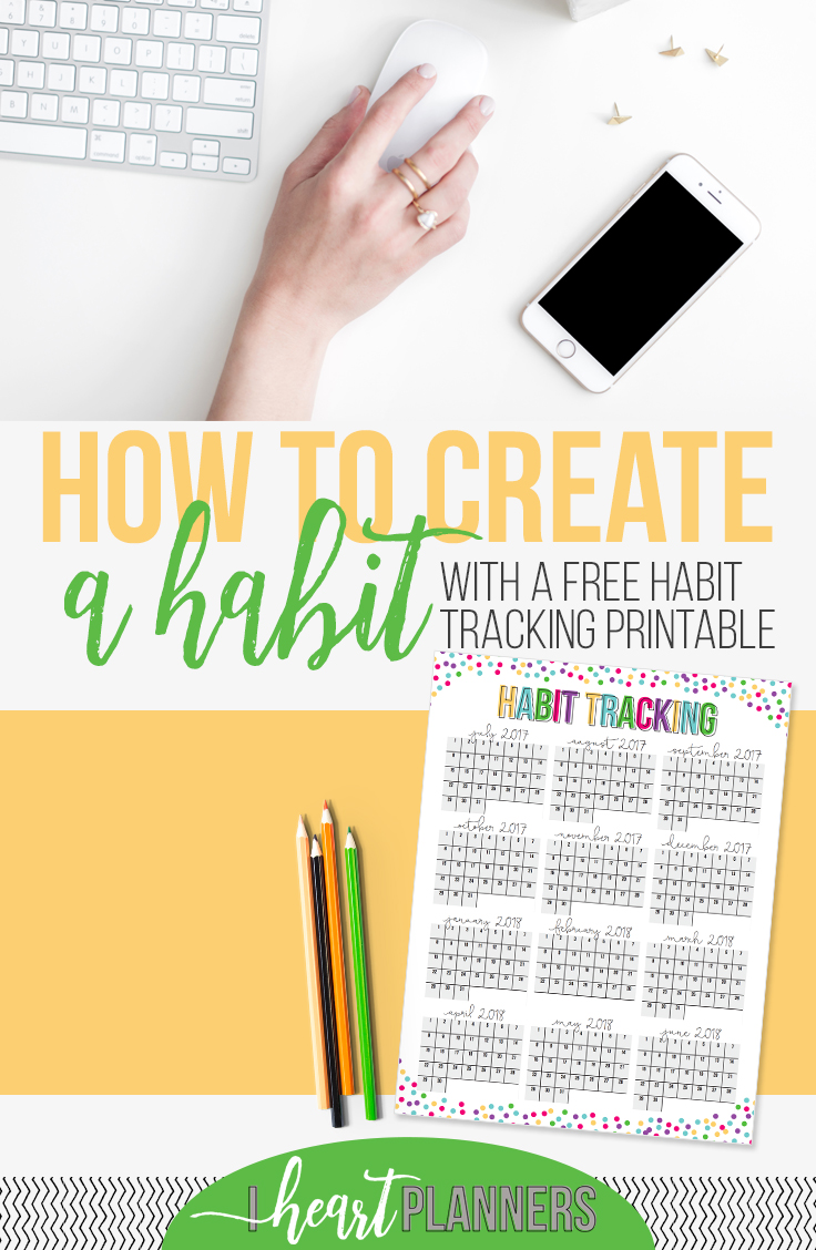 Creating a new habit isn’t easy, that’s for sure, but it’s so worth it. Here's what I'm working on and a FREE PRINTABLE to help you too! - getorganizedhq.com