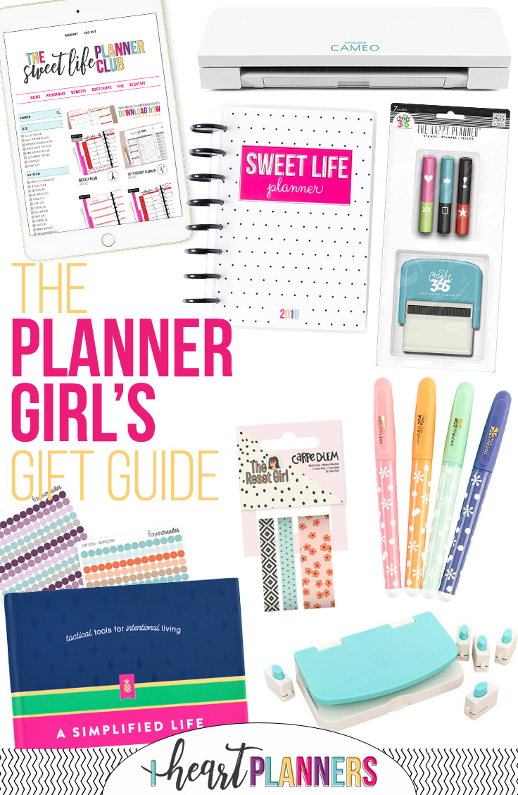 Planner Girl Gift Guide from getorganizedhq.com